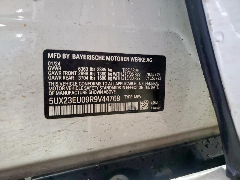 2024 BMW X5 XDRIVE4 - 5UX23EU09R9V44768
