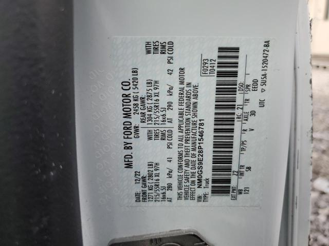 2023 FORD TRANSIT CO NM0GS9E28P1546781