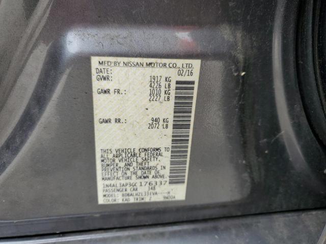 2016 NISSAN ALTIMA 2.5 - 1N4AL3AP3GC176337