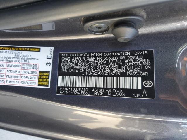 2016 TOYOTA SCION TC - JTKJF5C79GJ015215