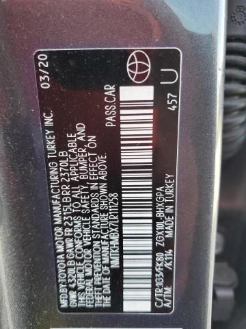 2020 TOYOTA C-HR XLE - NMTKHMBX7LR111258