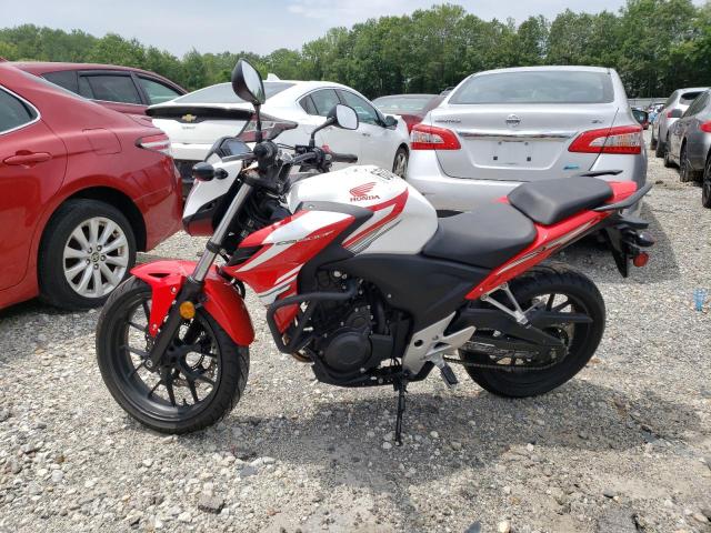 HONDA CB500 FA - 2015 white  gas MLHPC4504F5200197 photo #4