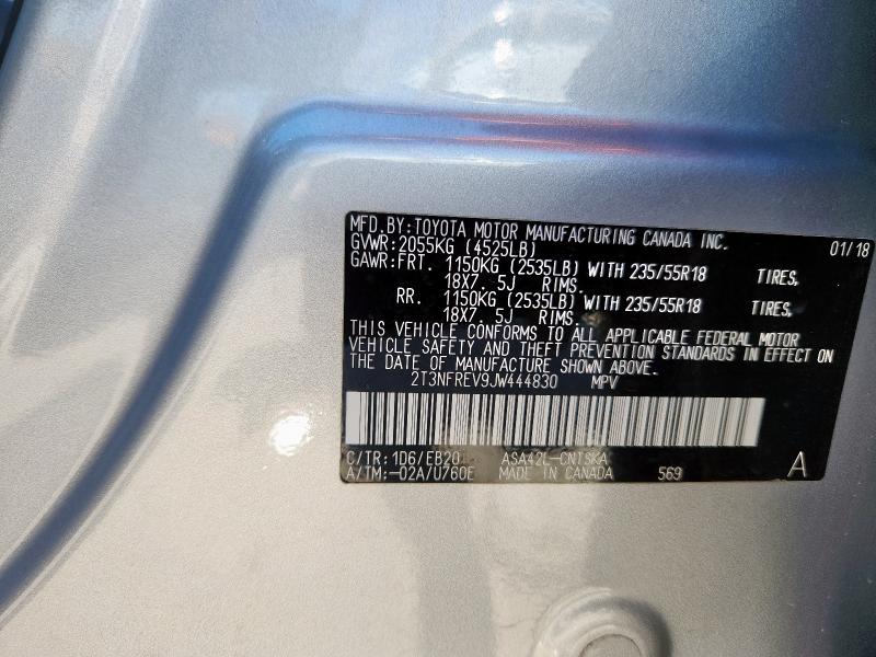 2018 TOYOTA RAV4 SE - 2T3NFREV9JW444830