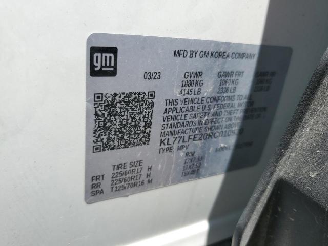 2024 CHEVROLET TRAX LS KL77LFE20RC010930