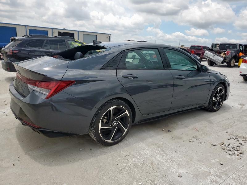 Vin: kmhlr4af8pu602494, lot: 60328035, hyundai elantra n line 20233