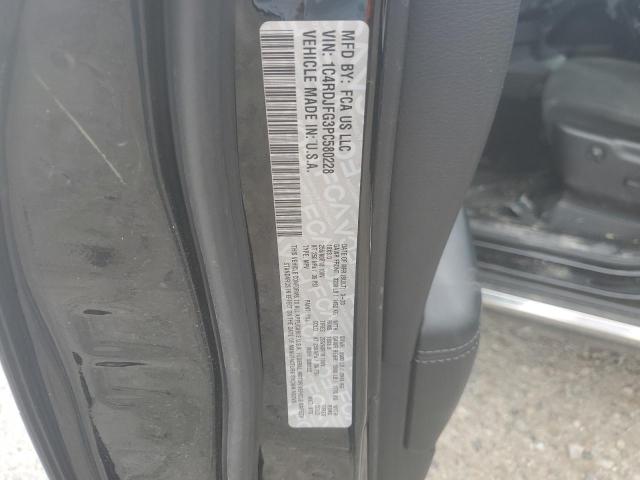 2023 DODGE DURANGO PU 1C4RDJFG3PC580228