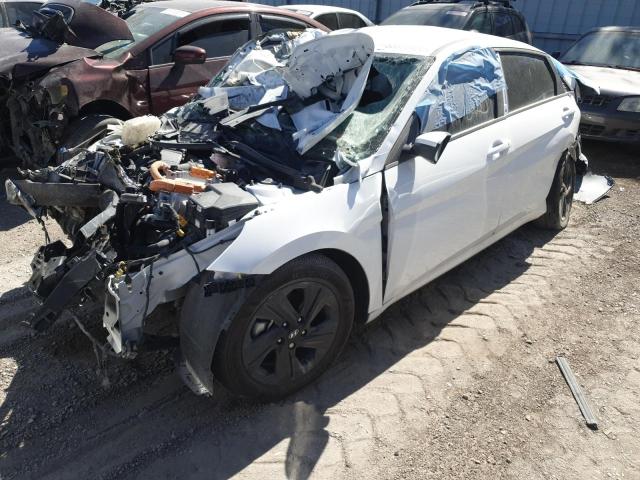 Vin: kmhlm4aj7pu059710, lot: 55572435, hyundai elantra blue 2023 img_1