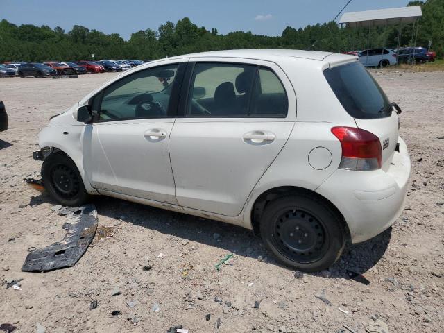 TOYOTA YARIS 2009 white  gas JTDKT903395253585 photo #3