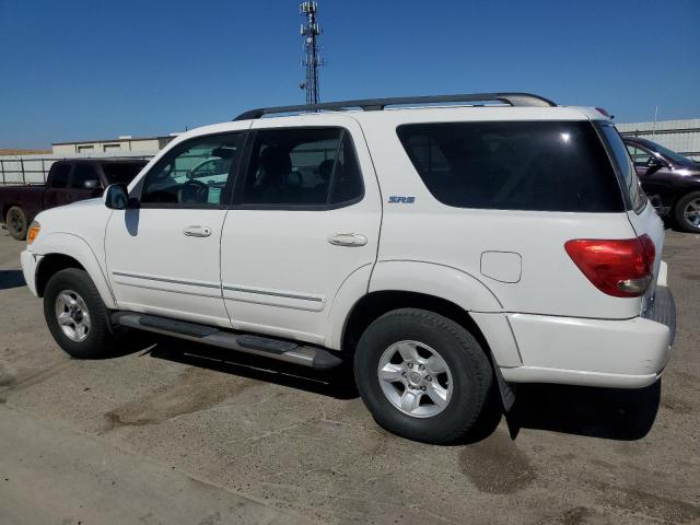 TOYOTA SEQUOIA SR 2005 white 4dr spor gas 5TDZT34A85S252912 photo #3