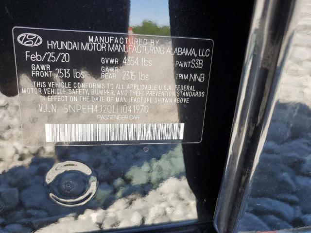 2020 HYUNDAI SONATA LIM 5NPEH4J20LH041970