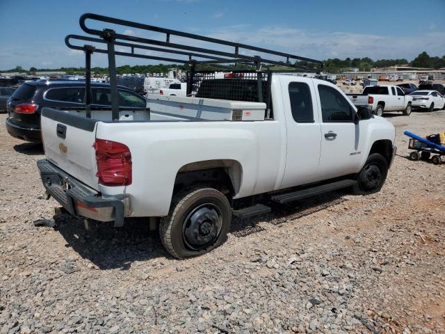 CHEVROLET SILVERADO 2013 white 4dr ext flexible fuel 1GC2KVCG0DZ161569 photo #4