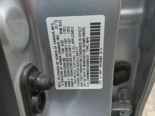 2016 HONDA CRV EX 2HKRM4H57GH685727