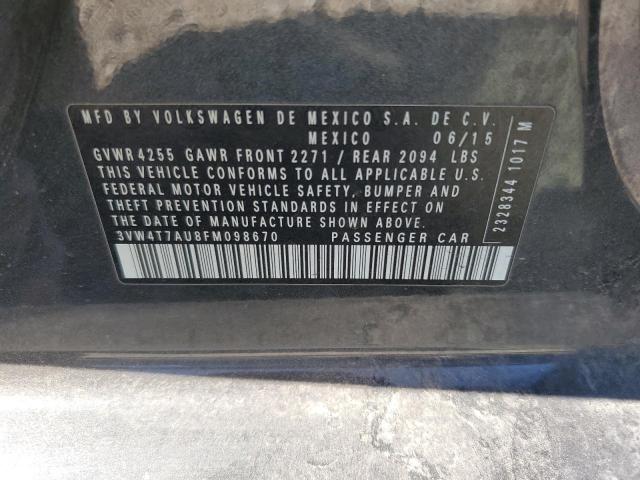 2015 VOLKSWAGEN GTI - 3VW4T7AU8FM098670