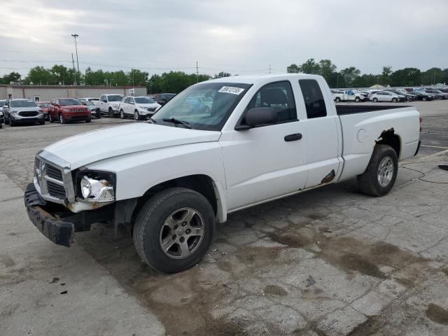 DODGE DAKOTA SLT 2005 white  gas 1D7HE42N75S290422 photo #1