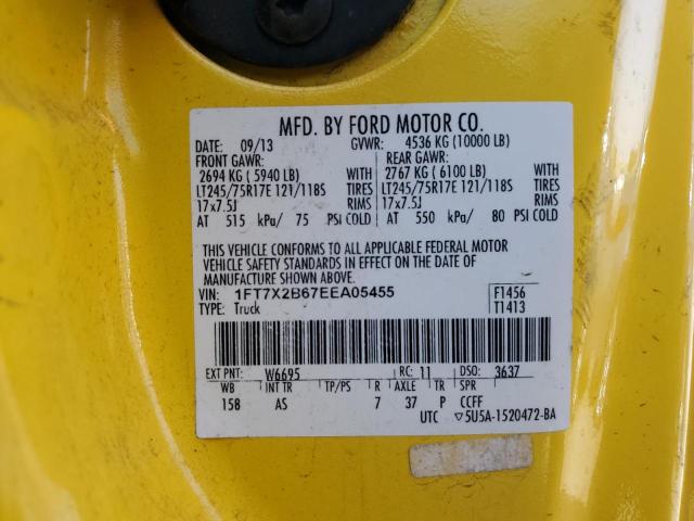 2014 FORD F250 SUPER - 1FT7X2B67EEA05455