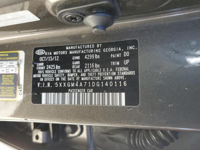 2013 KIA OPTIMA LX - 5XXGM4A71DG140116