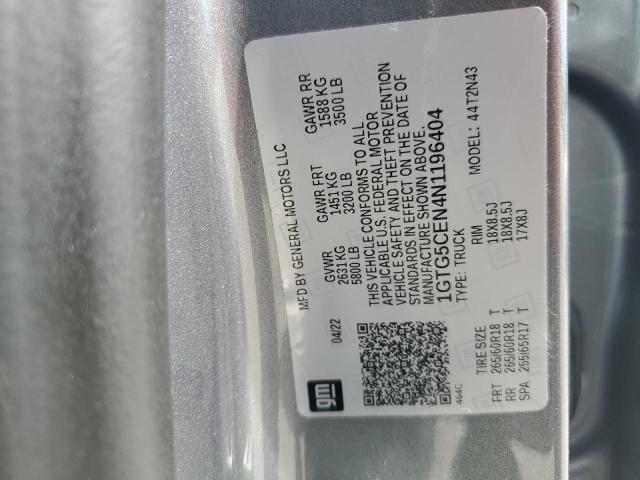 2022 GMC CANYON ELE 1GTG5CEN4N1196404