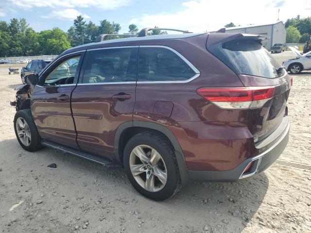 Vin: 5tddzrfh1js908660, lot: 62480335, toyota highlander limited 20182