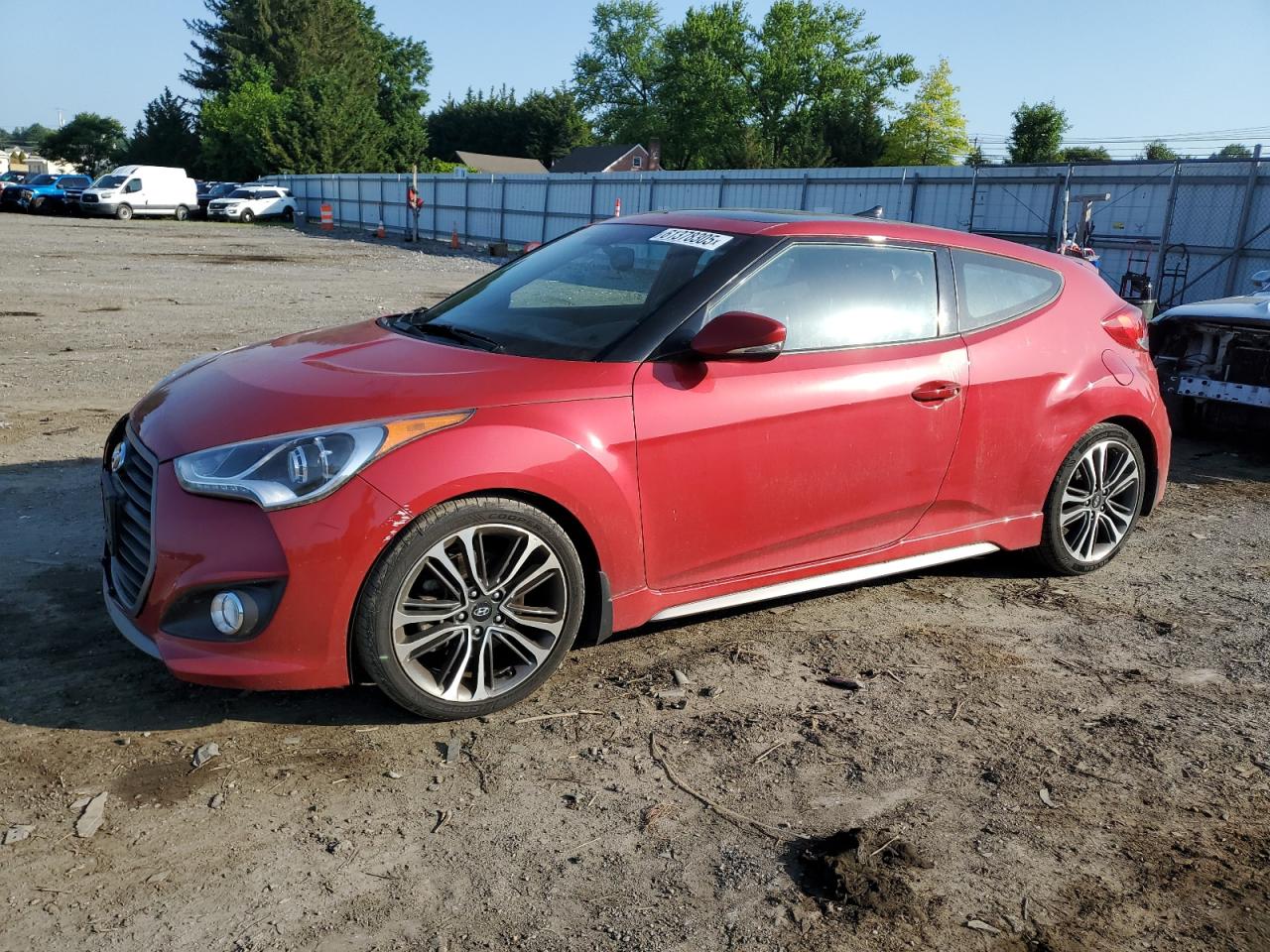 Lot #3317764088 2015 HYUNDAI VELOSTER
