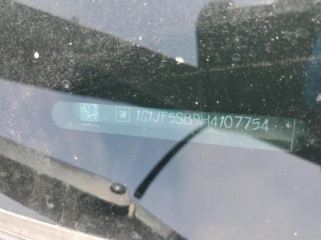 2017 CHEVROLET SONIC PREM 1G1JF5SB9H4107754