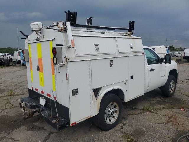 CHEVROLET SILVERADO 2014 white chassis flexible fuel 1GB3CZCG9EF122320 photo #4