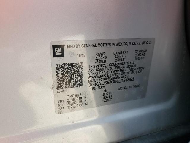 2019 GMC TERRAIN DE 3GKALSEXXKL194561