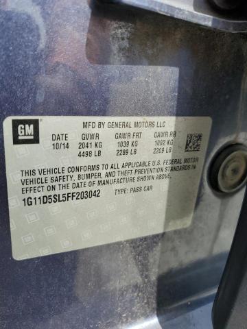 2015 CHEVROLET MALIBU 1G11D5SL5FF203042