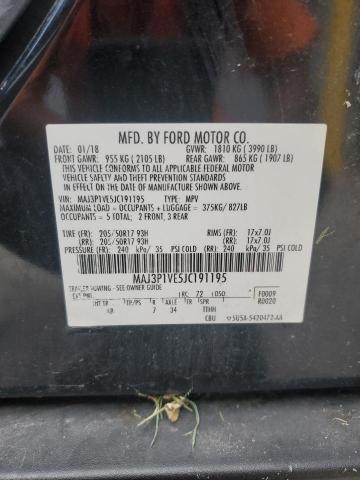 2018 FORD ECOSPORT T MAJ3P1VE5JC191195