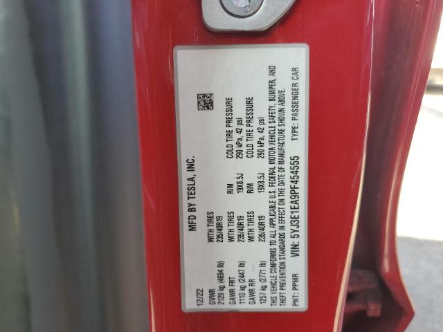 2023 TESLA MODEL 3 - 5YJ3E1EA9PF454555