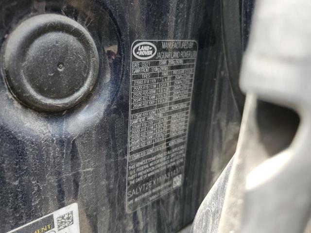 2021 LAND ROVER RANGE ROVE SALYT2EX1MA314177