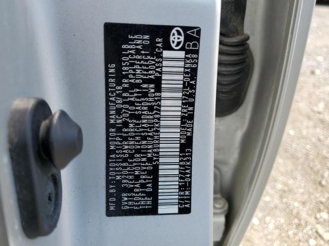 2019 TOYOTA COROLLA L - 5YFBURHE2KP877518