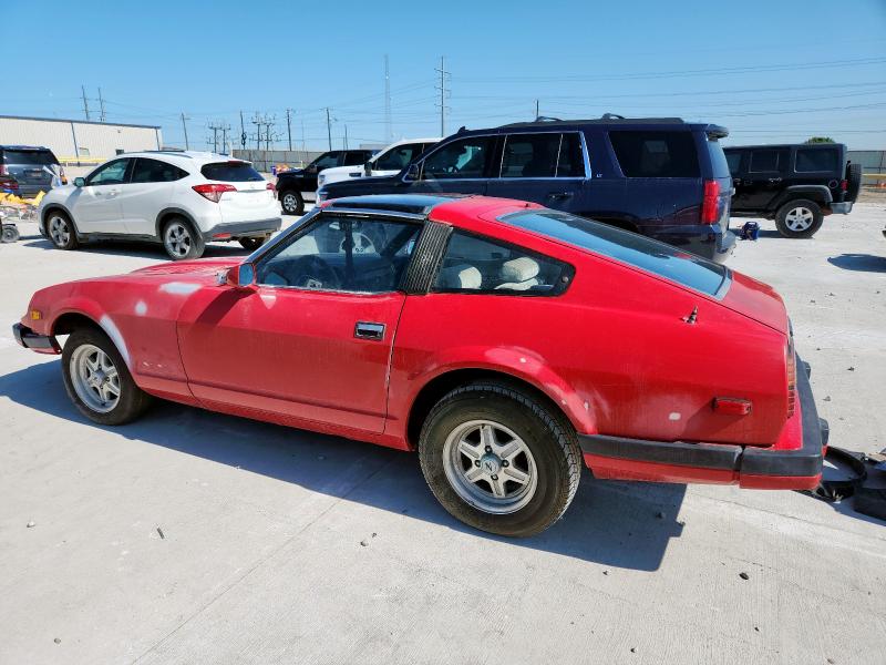 DATSUN 280ZX 1983 red  gas JN1HZ04S7DX575362 photo #3
