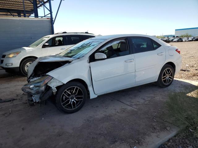 TOYOTA COROLLA L 2015 white  gas 5YFBURHE3FP298981 photo #1