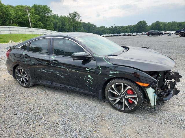 Vin: 2hgfc1e50jh701003, lot: 59514585, honda civic si 20184