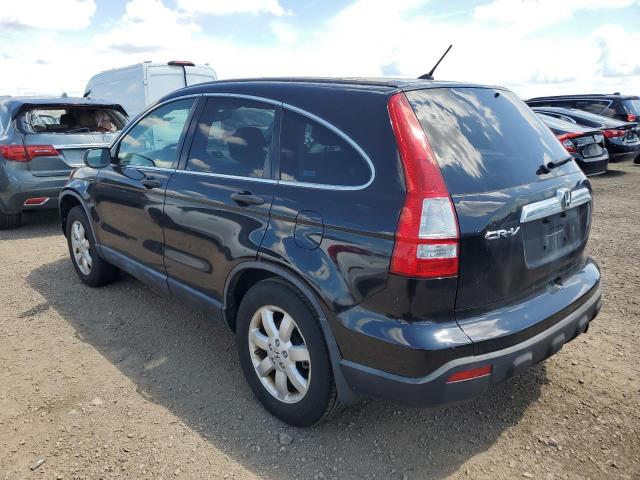 HONDA CR-V EX 2007 black  gas JHLRE48517C062454 photo #3
