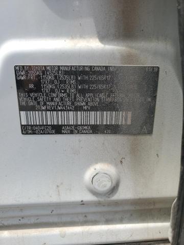 2018 TOYOTA RAV4 ADVEN 2T3WFREV1JW441442