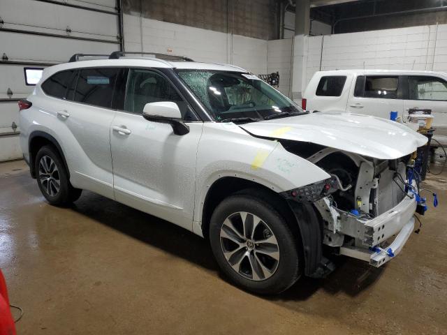 Vin: 5tdgzrbh8ns246018, lot: 59857465, toyota highlander xle 20224