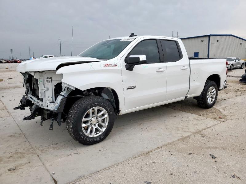 CHEVROLET SILVERADO 2023 white  gas 1GCRDDED3PZ250658 photo #1
