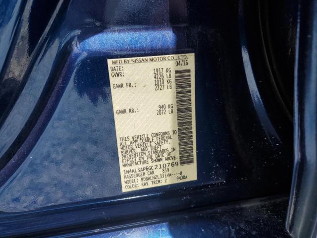 2016 NISSAN ALTIMA 2.5 - 1N4AL3AP6GC210769