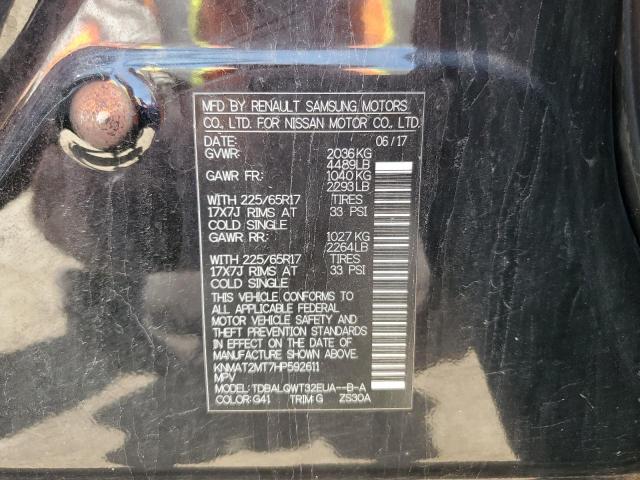 2017 NISSAN ROGUE S - KNMAT2MT7HP592611