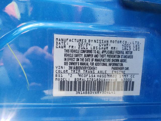 2024 NISSAN SENTRA SR 3N1AB8DVXRY304641