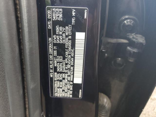 2020 VOLVO XC60 T6 MO YV4A22RKXL1553698