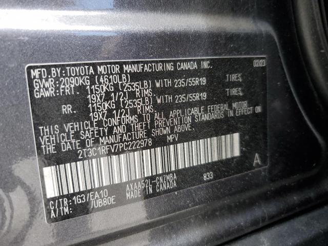 2023 TOYOTA RAV4 XLE P - 2T3C1RFV7PC222978