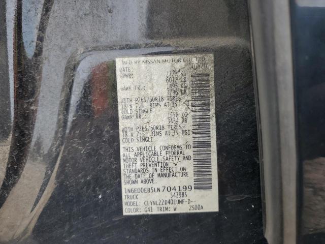 2020 NISSAN FRONTIER S - 1N6ED0EB5LN704199