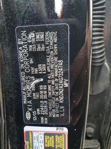 2016 KIA SOUL - KNDJN2A24G7324748