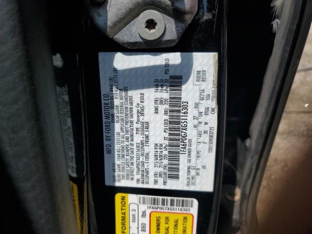 2016 FORD FUSION S 1FA6P0G7XG5116303