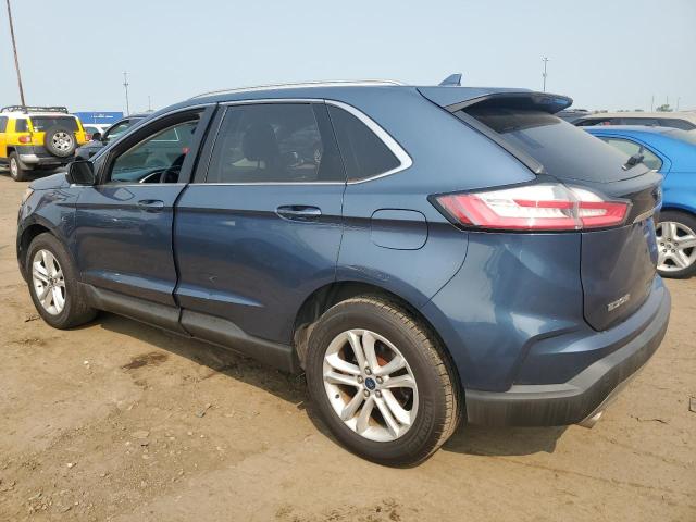 FORD EDGE SEL 2019 blue  gas 2FMPK3J96KBB52420 photo #3