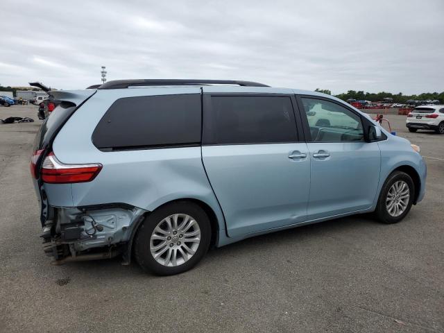 TOYOTA SIENNA 2015 blue  gas 5TDYK3DC8FS633435 photo #4