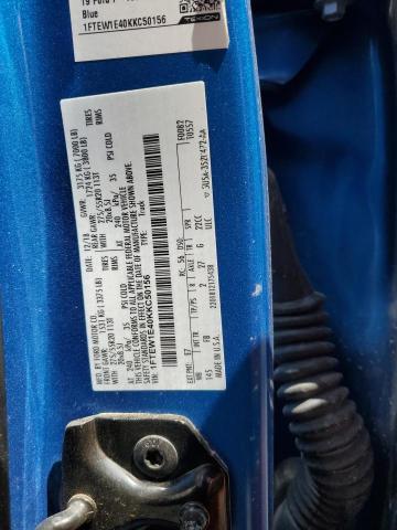 2019 FORD F150 SUPER - 1FTEW1E40KKC50156