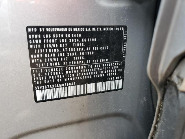 2020 VOLKSWAGEN TIGUAN SE - 3VV2B7AX0LM039844